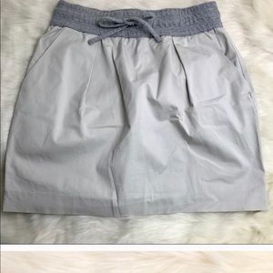 Zara Basic Cotton Athletic Skirt